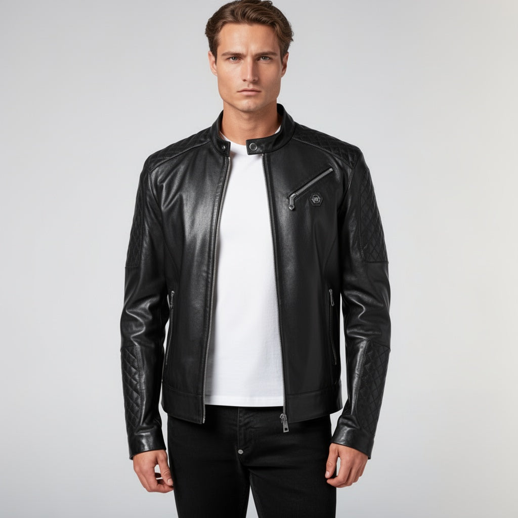The Titan Bomber Leather Jackets