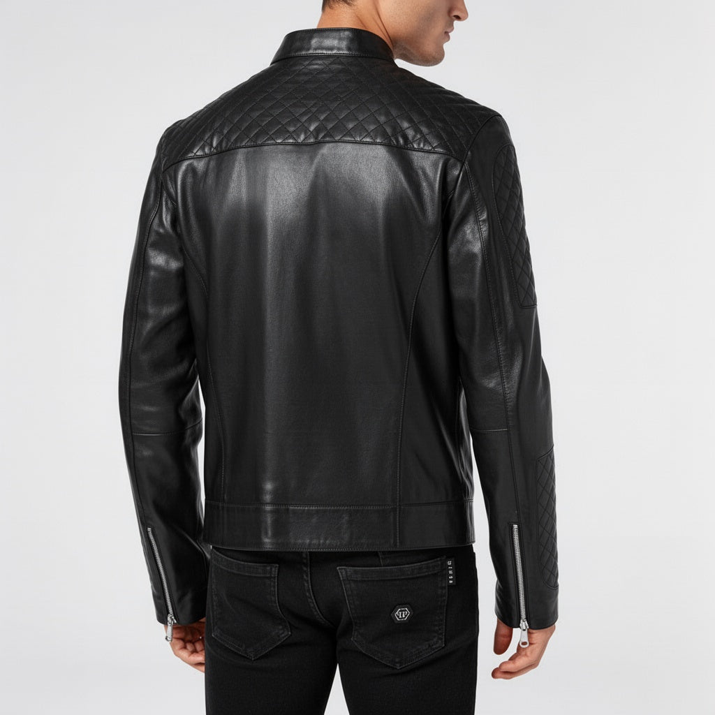 The Titan Bomber Leather Jackets