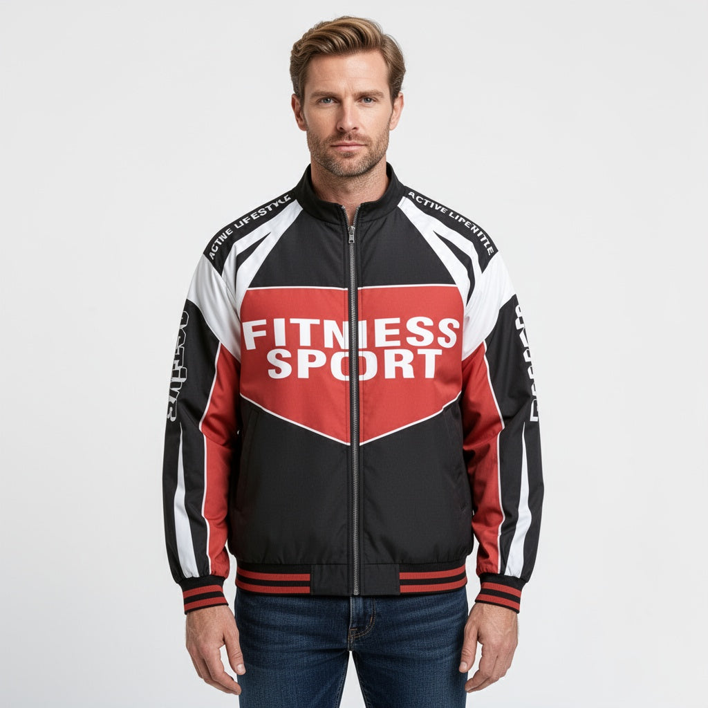 The Titan Biker Leather Jacket