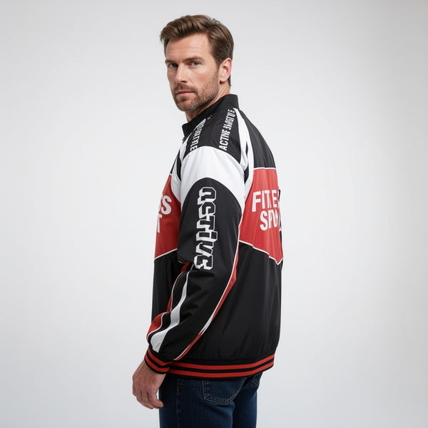 The Titan Biker Leather Jacket