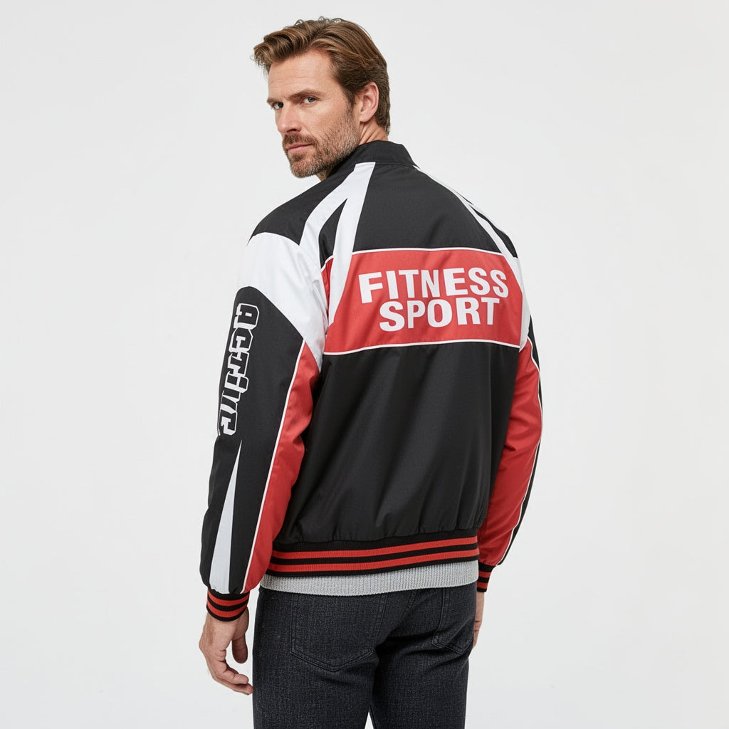 The Titan Biker Leather Jacket