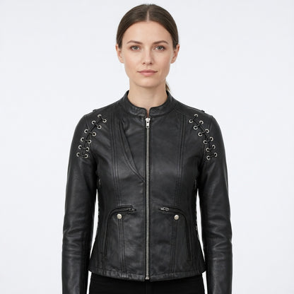 The Scarlett Leather Jacket