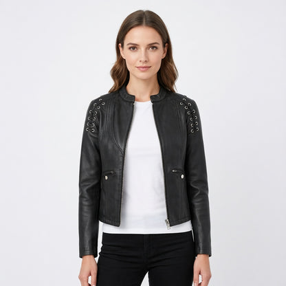 The Scarlett Leather Jacket