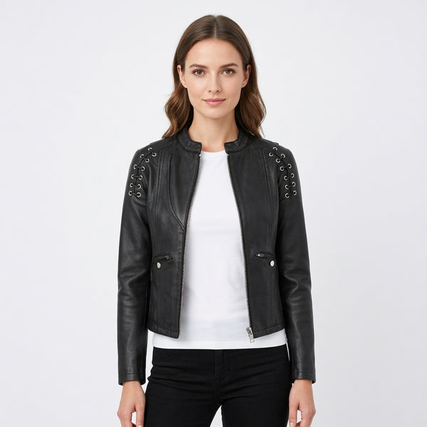 The Scarlett Leather Jacket