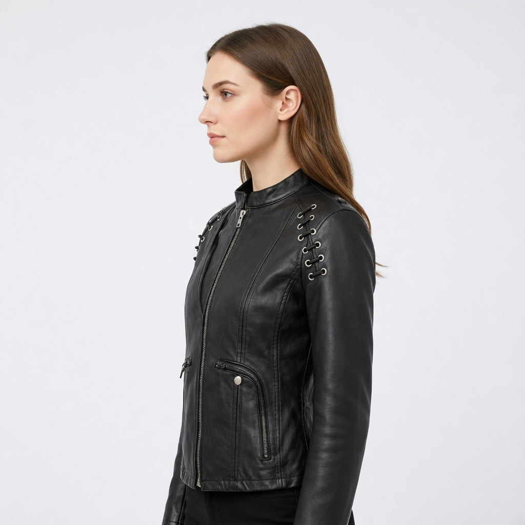 The Scarlett Leather Jacket