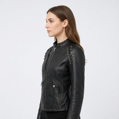 The Scarlett Leather Jacket
