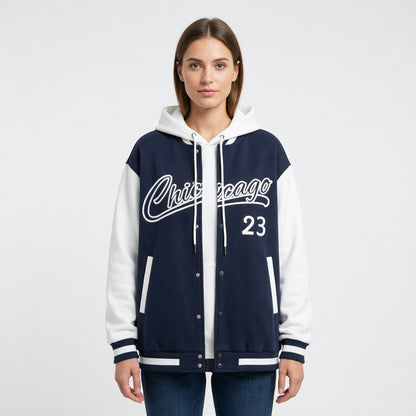The Scarlett Varsity Jacket
